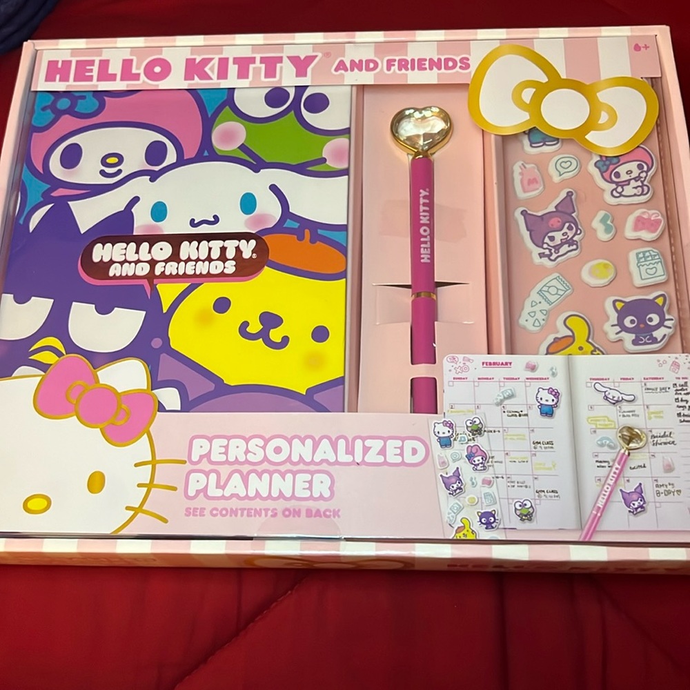 Hello Kitty Personalized Planner Set